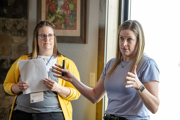 BYU-Idaho faculty get a chance to learn better teaching practices from each other in a more relaxed environment.