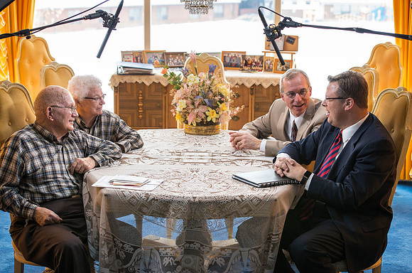Video Production of President Gilbert interviews Dr Lowder.