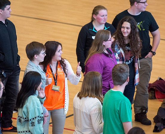 New students gather together to get familiarized with life at BYU-Idaho.