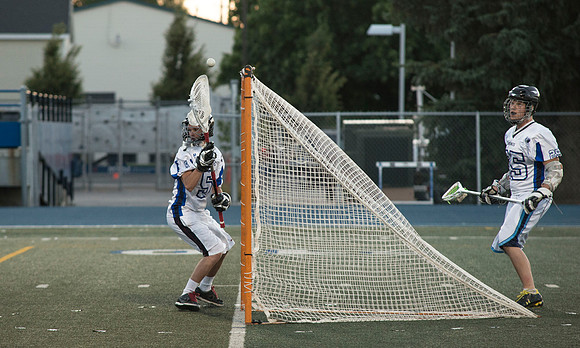 The Spartans best the Vikings in the Lacrosse Championship game.  One of the Competitive Sports Leagues which is part of the Student Activity Program at BYU-Idaho.
