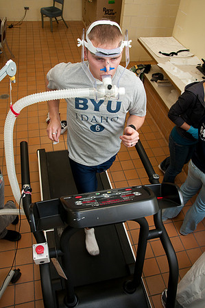 Exercise &amp; Sports Science Senior class.  Instructor David Lankford.