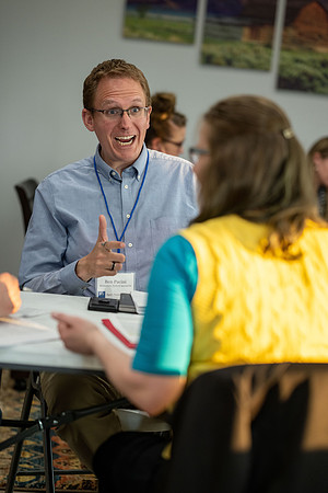BYU-Idaho faculty get a chance to learn better teaching practices from each other in a more relaxed environment.