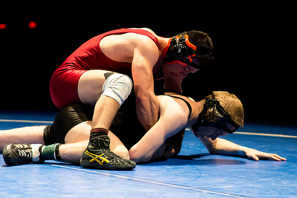 The Mens Competitive Wrestling Chamionship held by Student Activities.
