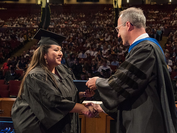 BYU-Idaho graduation, Spring Semester, 2019.