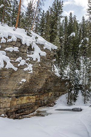 A scenic view off a trail near Big Sky, Montana.