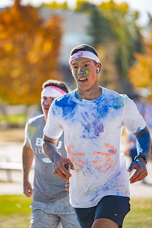 BYUI Color Run During Spirit Week