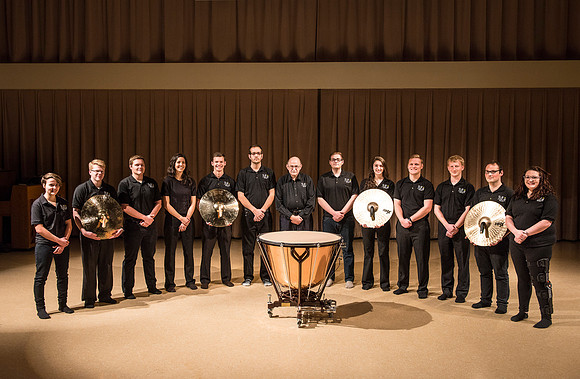 Percussion Ensemble directed by David Taylor