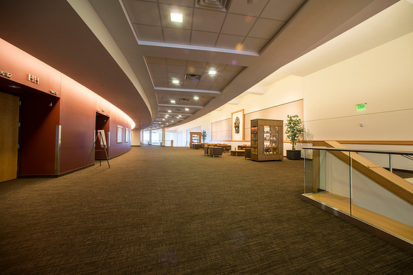The third floor of the I-Center.
