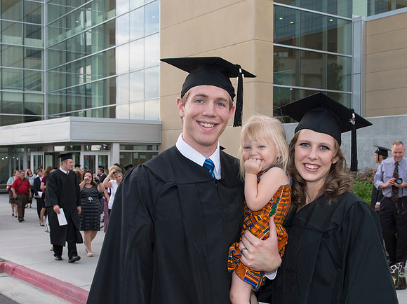 BYU-Idaho Graduate. photo by Michael Lewis