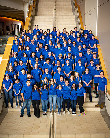 Student Success group photo in the I-Center.