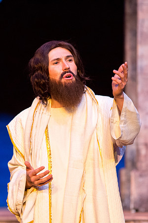 The first Dress Rehearsal for Christ the Lord-Our True Light by the BYU-Idaho Theater Department. Photo by Erik Hill.
