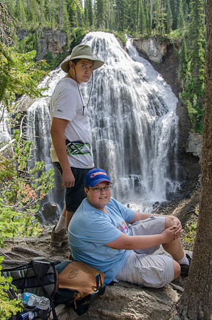 Union Falls Hike: A 17 mile hike round trip and you cross the river 4 times each way.  A very rewarding hike with a beautiful view of Union Falls. Then the real joy is to jump into Ouzel Pool which is