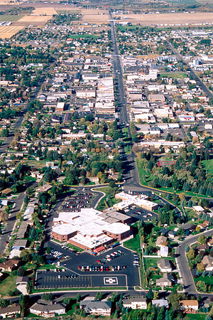 Aerial Photos of Ricks Campus and the surrounding area.
