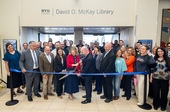 David O. McKay Library Ribbon Cutting - Oct 2026