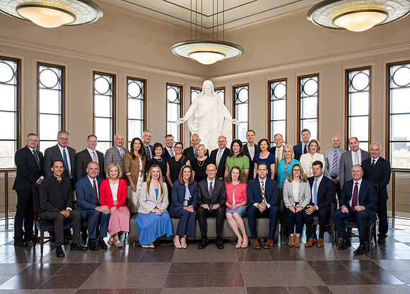 Brigham Young University-Idaho Advancement Council in Salt Lake City, Utah at the Conference Center, with President Henry J Eyring.