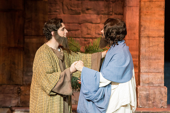 The first Dress Rehearsal for Christ the Lord-Our True Light by the BYU-Idaho Theater Department. Photo by Erik Hill.