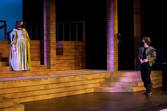 As You Like It performed with three other Shakespeare plays put on by BYUI theatre students for the Shakespeare festival.