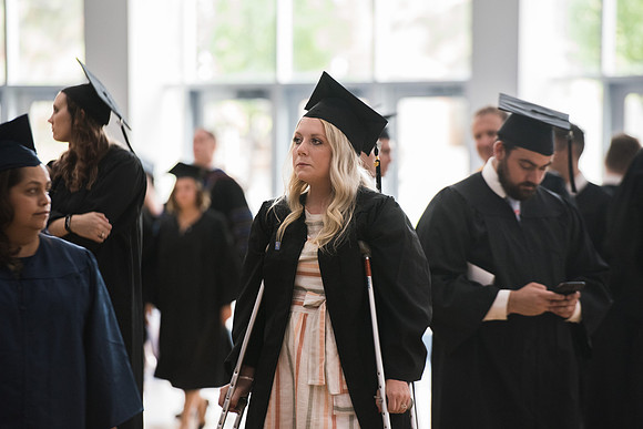 BYU-Idaho Graduation. Graduates getting ready for Commencement. Spring Semester