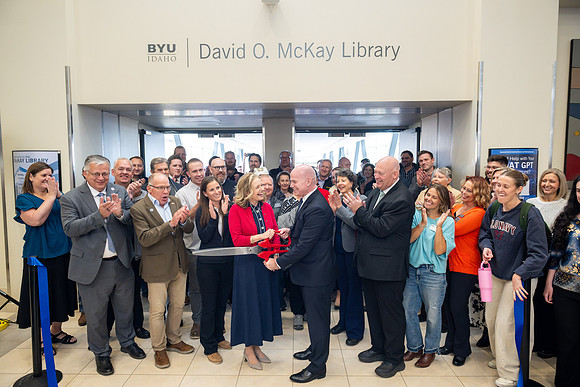 David O. McKay Library Ribbon Cutting - Oct 2026