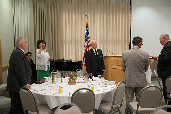 Alumni of the class of 1963 were inducted into the ranks of emeritus status. Also, David and Sara Lee Gibb were honored as the Alumni Award of Excellence Recipients.