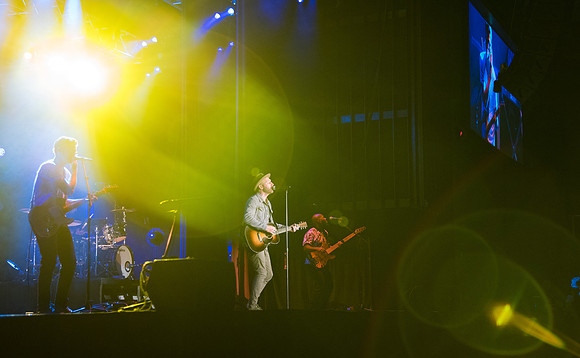 Songwriter and Singer, Mat Kearney, performs at BYU-Idaho.