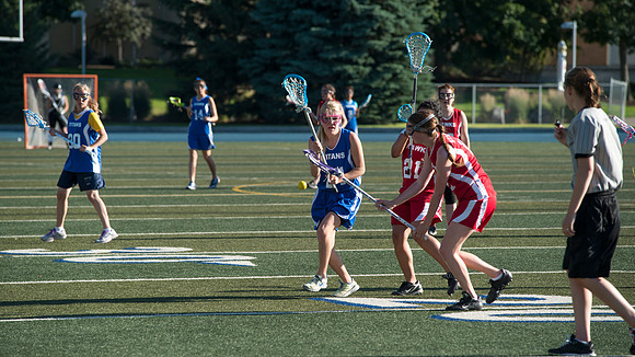 BYU-Idaho competitive sports, Women's Lacrosse Championship at the stadium.  BYU-Idaho photo by Michael Lewis