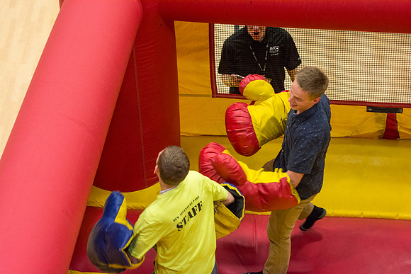 Students party and have fun before the start of classes.