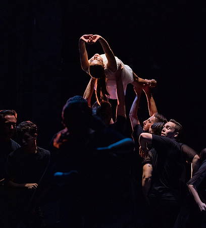 BYUI students dance in the multi-style performance, Extravadance.