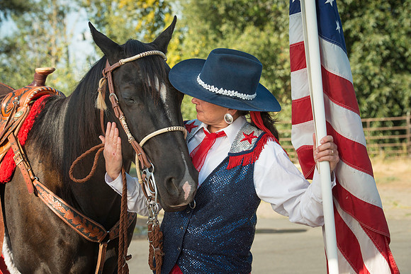 Julie Lee is an Americana horseback rider and has been affiliated with teaching at BYU-Idaho.