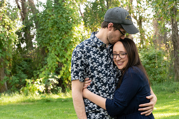 Rachel Tullis, an interdisciplinary science major, and her family. Photo for LDS Philanthropies.