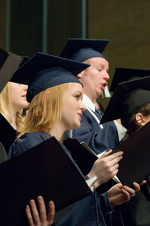 2007 April Graduation, Choir of graduates