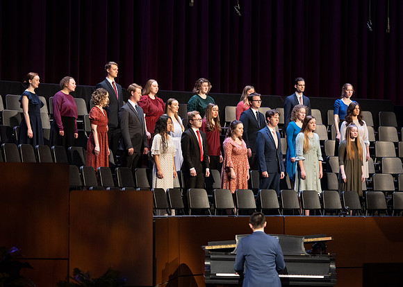 Elder D. Todd Christofferson addresses BYU-Idaho students and faculty during a devotional.