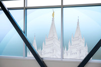 Salt Lake Temple Open House Window Cling - Oct 2026