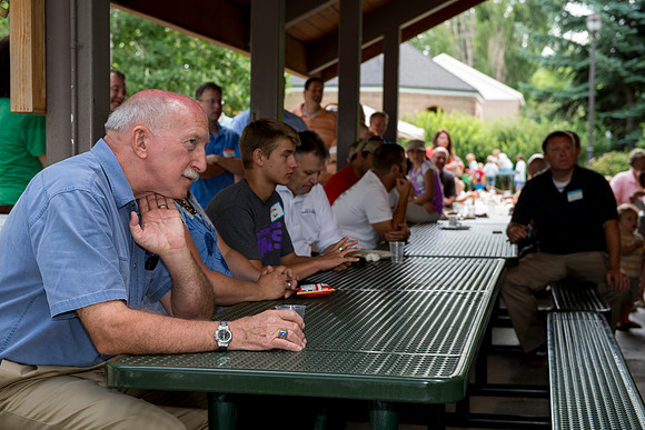 Coach Bob Christensen retirement reception and Wrestling Reunion.