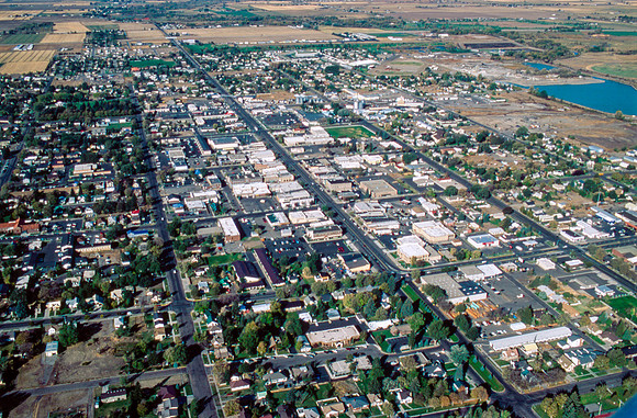 Aerial Photos of Ricks Campus and the surrounding area.