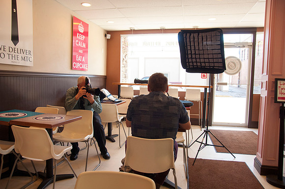 Blake, an online learning student, studies off campus in Rexburg, Idaho.