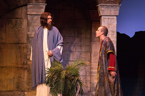 The first Dress Rehearsal for Christ the Lord-Our True Light by the BYU-Idaho Theater Department. Photo by Erik Hill.