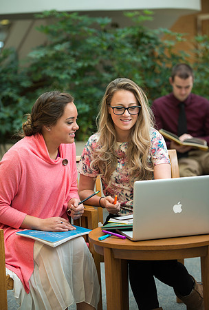 Bethany Pulido, Katelyn Crompton and Creighton Simpson pose for an Online promo poster.