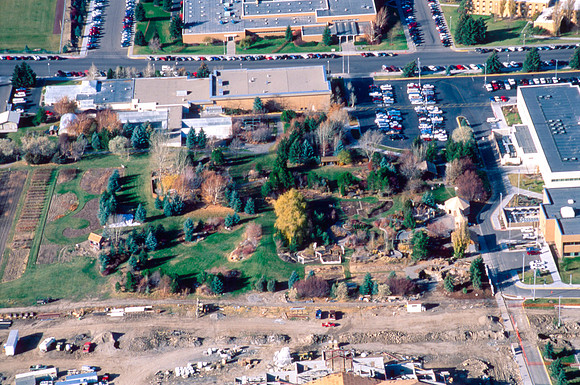 Aerial Photos of the Arboretum Gardens