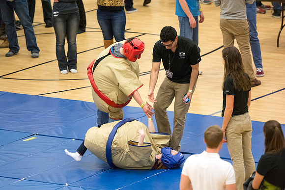 Students party and have fun before the start of classes.