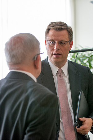 President Clark G. Gilbert interviews retired english instructor, Scott Samuelson, to learn more about the "Spirit of Rick's"