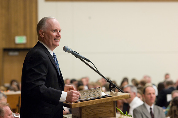 BYUI Graduation Dec 2007 President Kim B. Clark