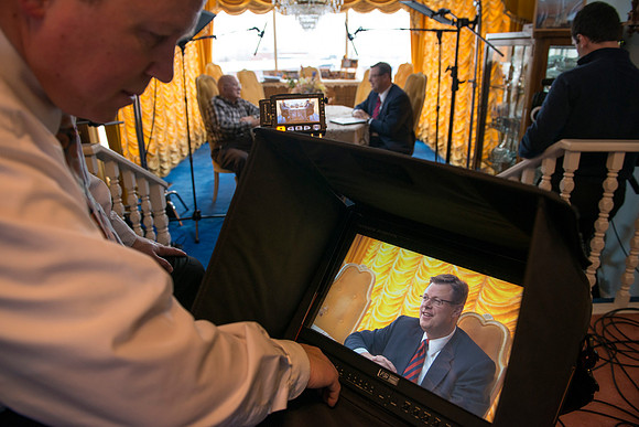 Video Production of President Gilbert interviews Dr Lowder.