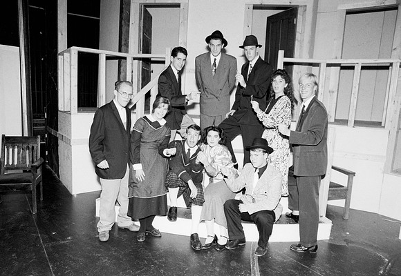Theatre Department's production of "Seven Keys to Baldpate"