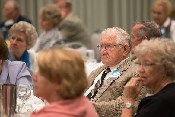 Alumni of the class of 1963 were inducted into the ranks of emeritus status. Also, David and Sara Lee Gibb were honored as the Alumni Award of Excellence Recipients.