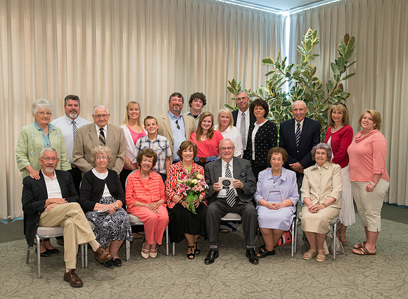 Alumni of the class of 1963 were inducted into the ranks of emeritus status. Also, David and Sara Lee Gibb were honored as the Alumni Award of Excellence Recipients.