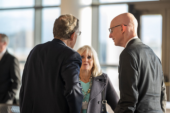 Brigham Young University-Idaho Advancement Council in Salt Lake City, Utah at the Conference Center, with President Henry J Eyring.