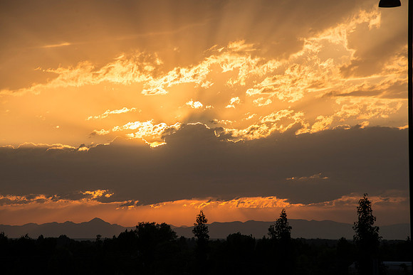 A beautiful sunset to end the first day of educations Week at BYU-Idaho.