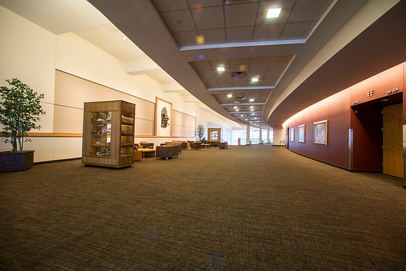 The third floor of the I-Center.