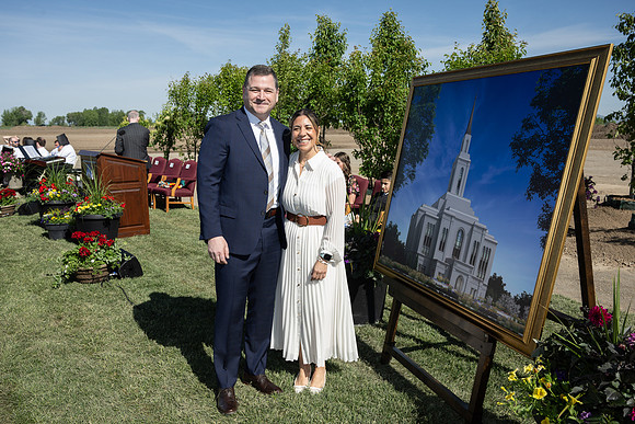 Teton River Temple Groundbreaking - June 2024